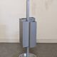 Aluminum umbrella stand by Walter & Moretti, France circa 1970