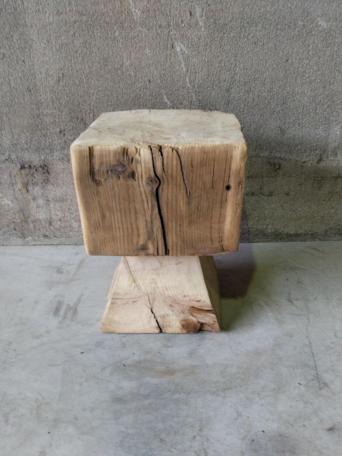 Brutalist stool