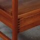 Vintage teak side table, serving trolley, Danish design MCM