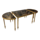Bronze coffee table by Maison Bagues circa 1950