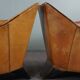 Pair of vintage sheep leather Art Deco armchairs by Bart van Bekhoven
