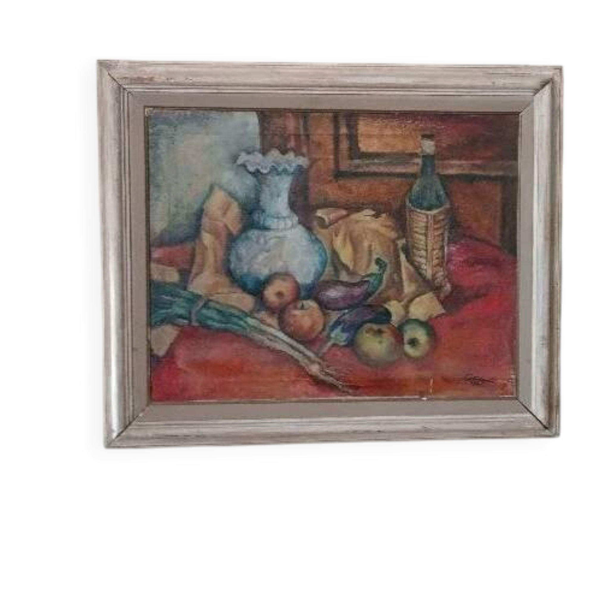Oil Painting on Canvas 1945 Still Life GIORGIO CASINI (1908-1984)
