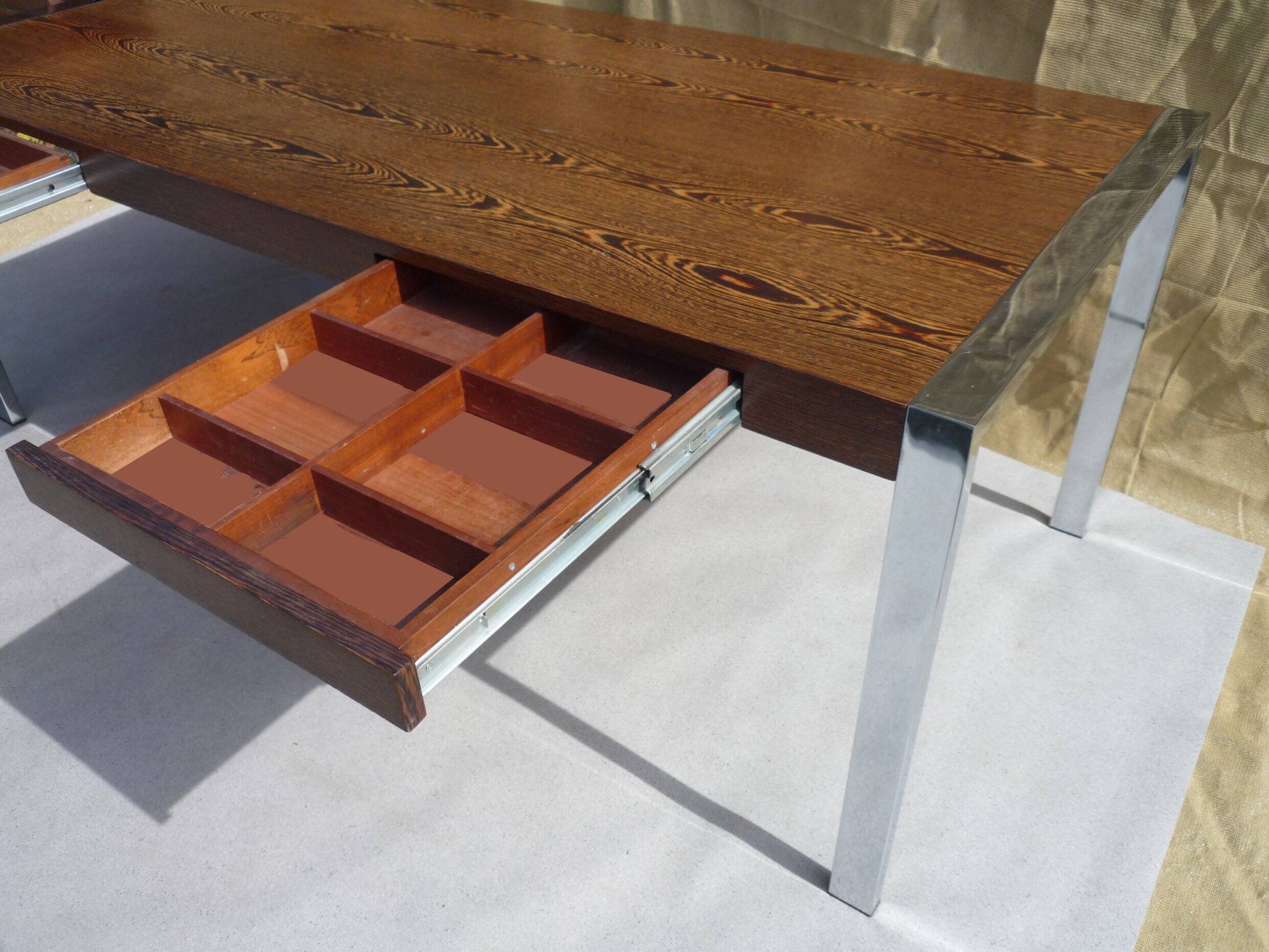Ensemble de mobilier de bureau palissandre
