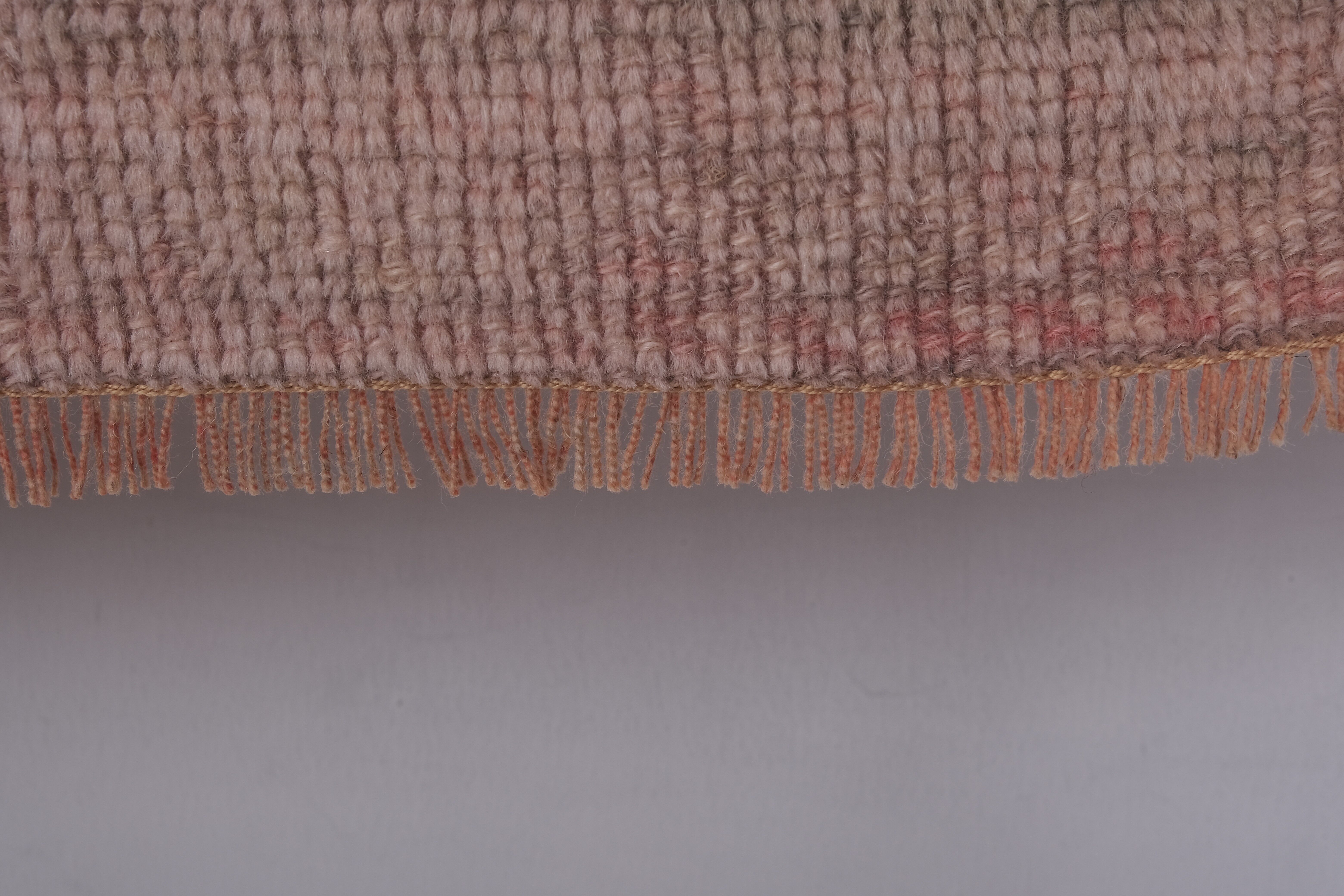 Vintage Turkish rug from Oushak, handwoven 120x187 cm