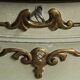 Vintage pair of 20th century Venetian Baroque style nightstands in painted wood