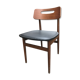 Scandinavian chair sitting in leatherette