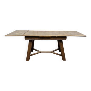table en chêne des années - 1930