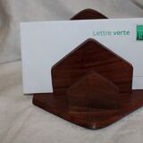 Old vintage wooden letter carrier
