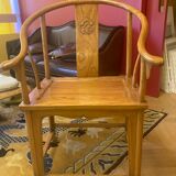 Pair of Chinese armchairs