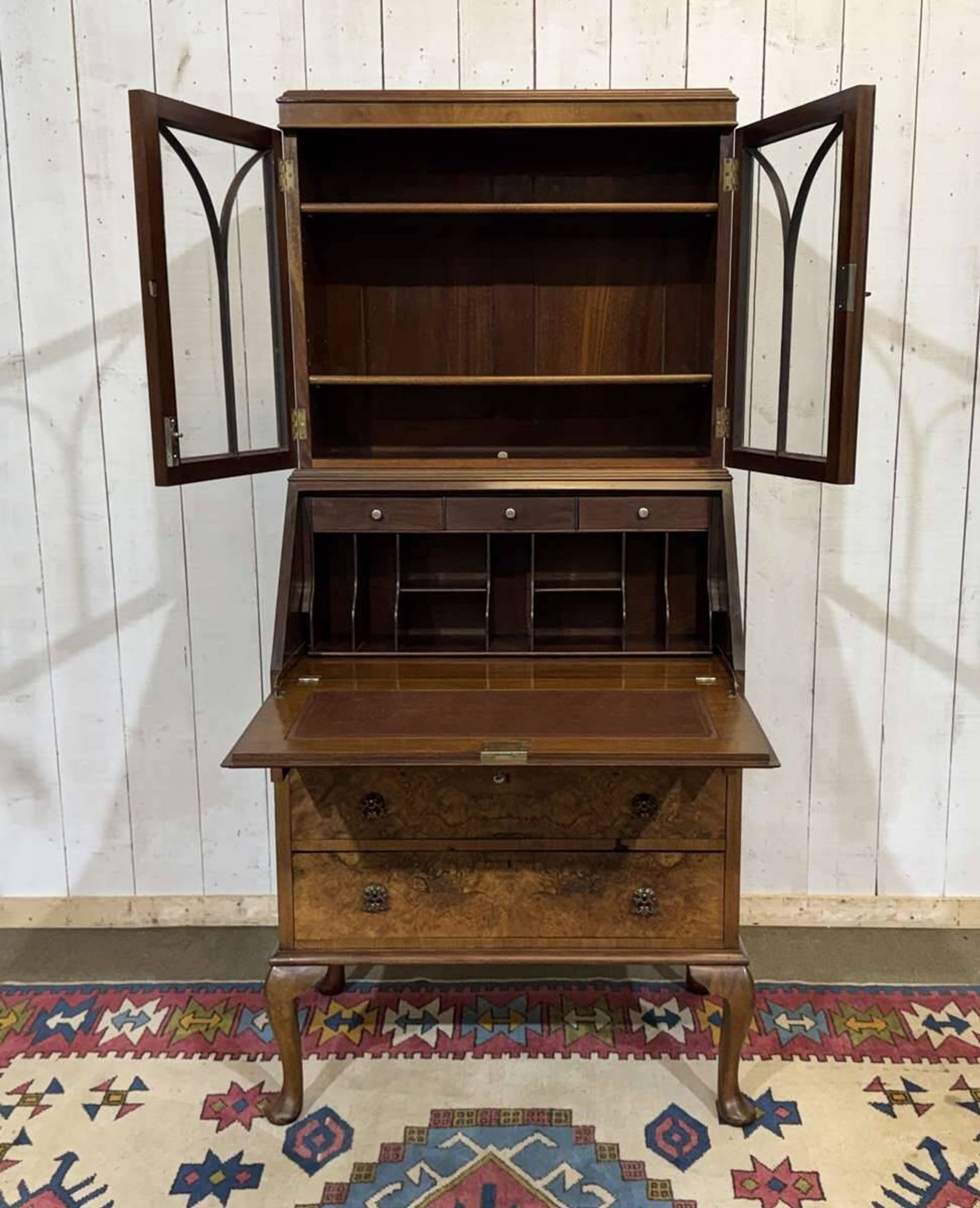Scriban in English with a walnut finish from the 1930s.