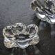 Paire de salerons cristal