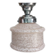 Old globe ceiling light suspension glass from Clichy