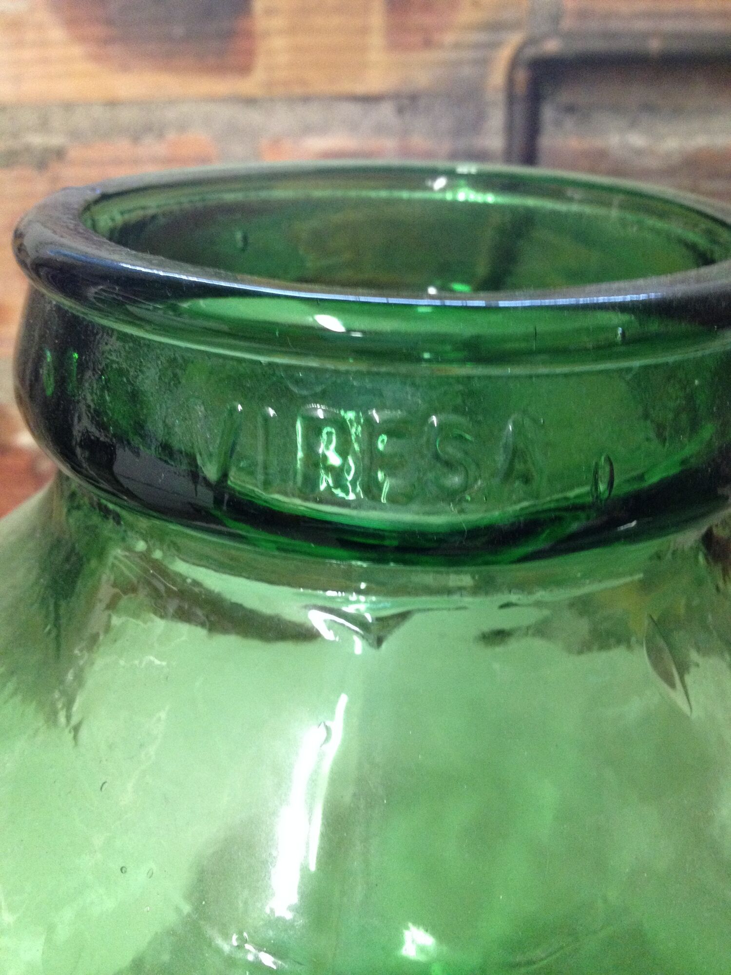 Lot of 2 demijohns
