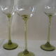 6 verres à liqueur sur pied Ouraline