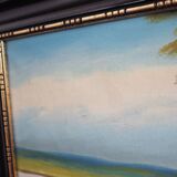 Painting „The Way to Home”, Scandinavian design, 1970s, by V. Kier