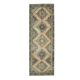 Vintage Turkish hand-knotted runner 128x382