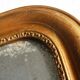 Large Louis-Philippe mercury mirror, antique mirror decoration.