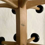 Stella beechwood coat rack, 1950s
