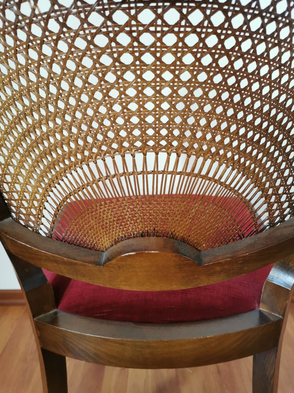 Set of two antique baroque style chairs