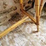 Vintage rattan desk from the 60s