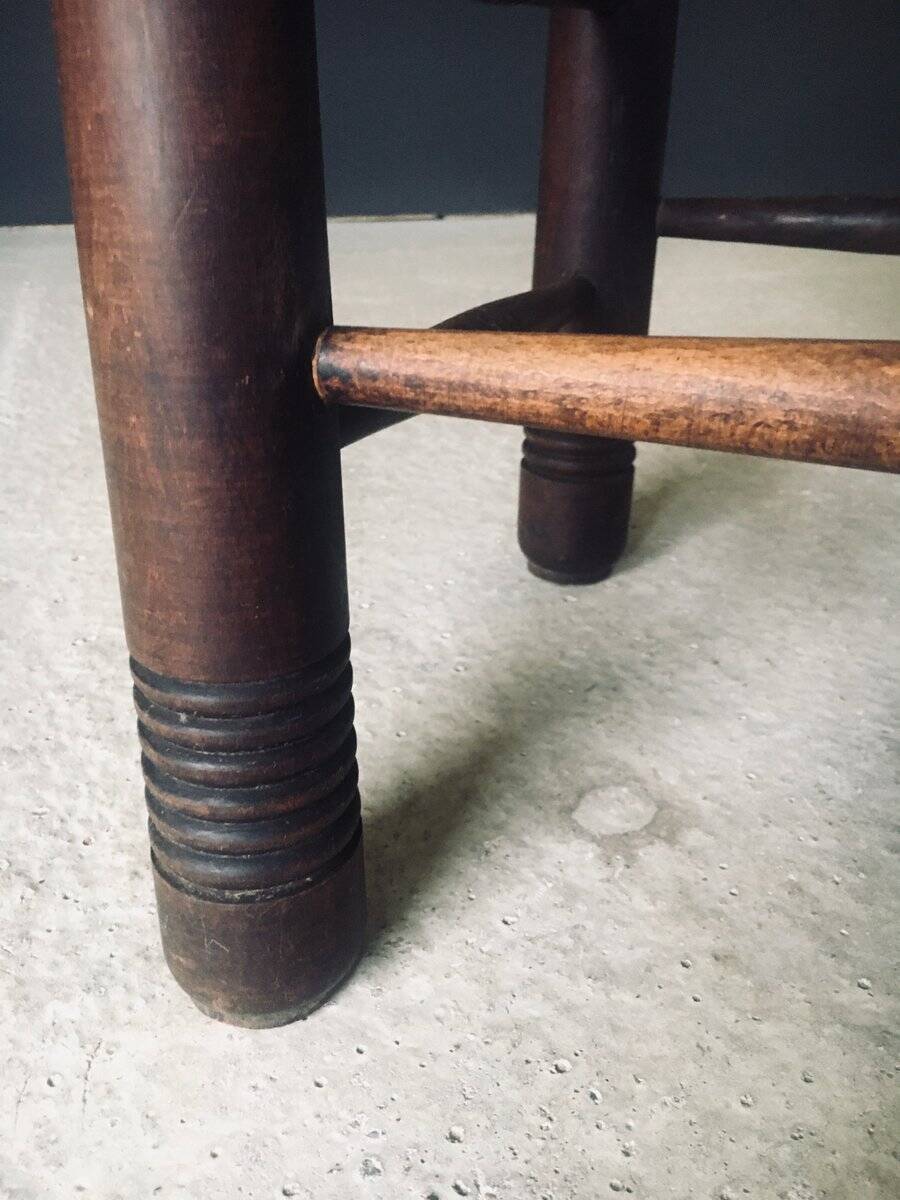 French Provincial Dining Chairs by Charles Dudouyt, France, 1940s, Set of 6