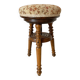 Antique screw piano stool
