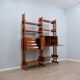 Mid-Century Italian teak bookcase / room divider AV Arredamenti 1960s