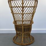 Wicker Chair by Gio Ponti and Lio Carminati, 1960s