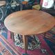 Wooden roundtable