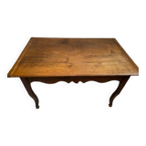 Old table with extension