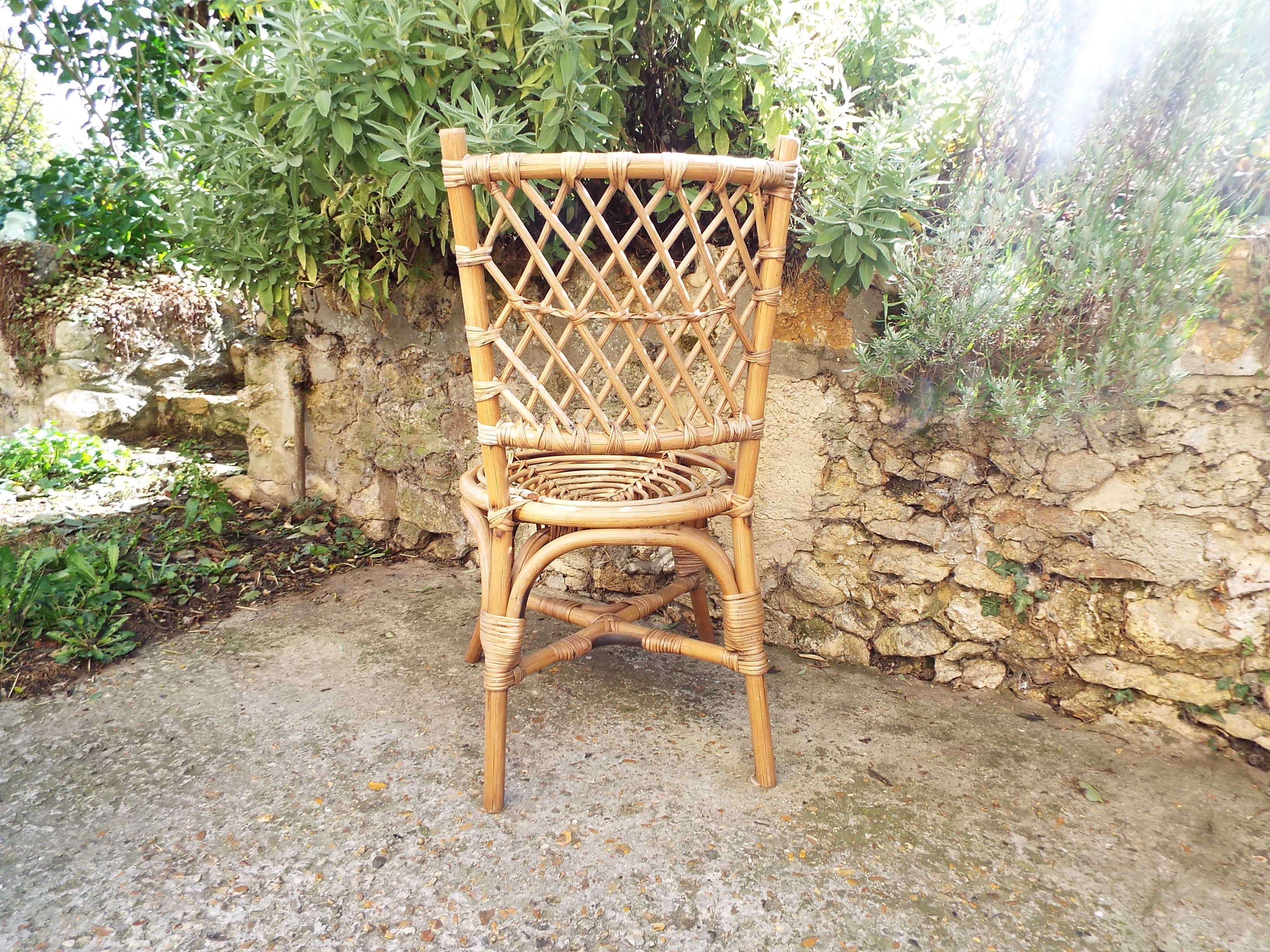 Rattan chair