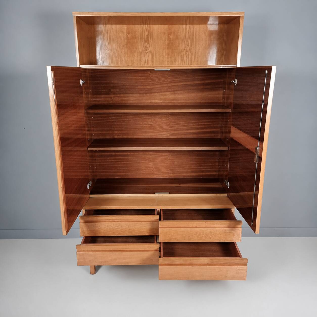 Vintage Cabinet in Ash, 1970s