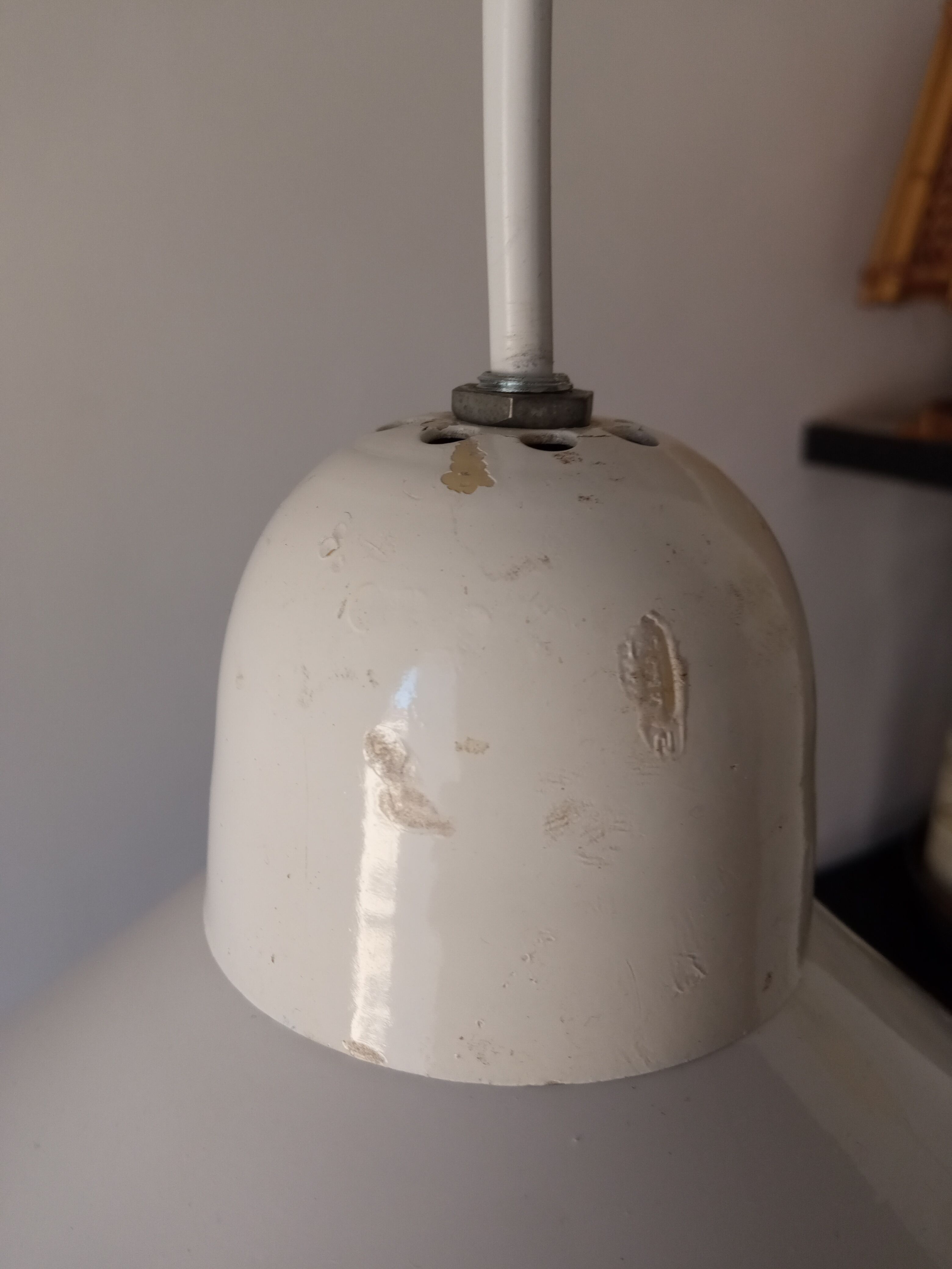 Vintage industrial suspension