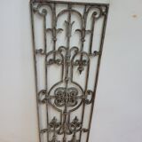 Old cast iron grid