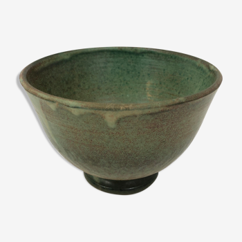 Enamelled ceramic bowl or empty pocket