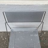 4 chairs X-line series by Niels Jorgen Haugesen for Magis, ITALY 1977