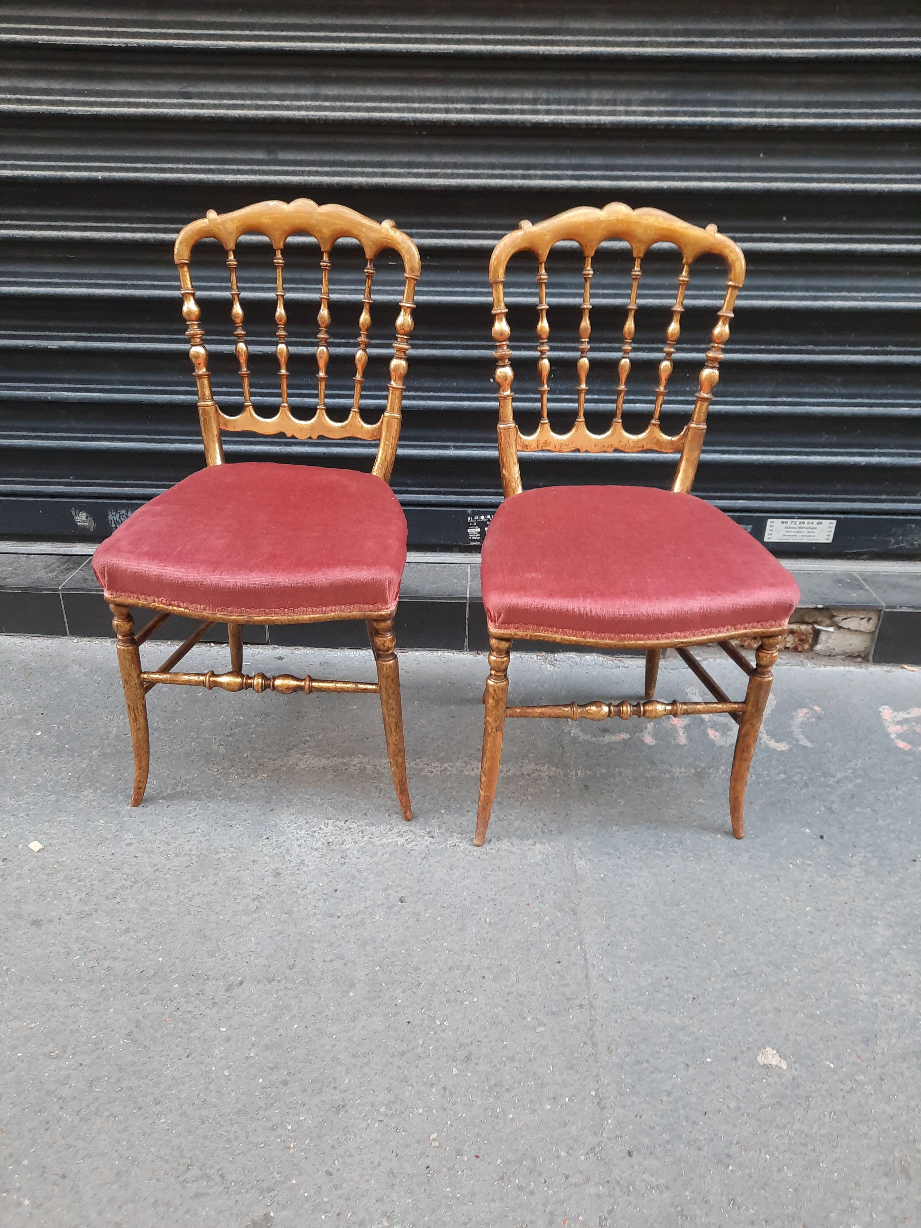 Pair of theatre chairs