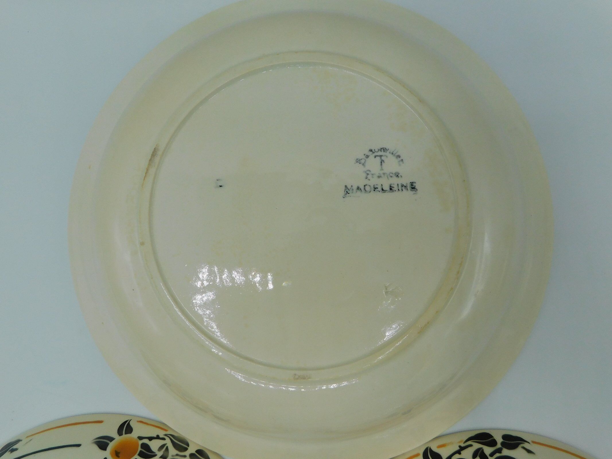 3 serving dishes - Badonviller - Madeleine