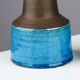 Nils Kahler ceramic table lamp by Herman A. Kähler, Denmark, 1960 signed.