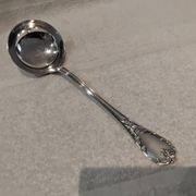 Louche à potage métal argenté orfèvre Christofle Marly 31,6cm