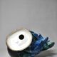 Polychrome porcelain rooster subject Hahn Georges Selim for Goebel Germany 1984