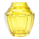 Art Deco vase, crystal, Moser, Czechoslovakia, 1930s