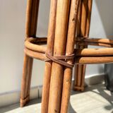 Vintage bentwood bar stool, 1950s