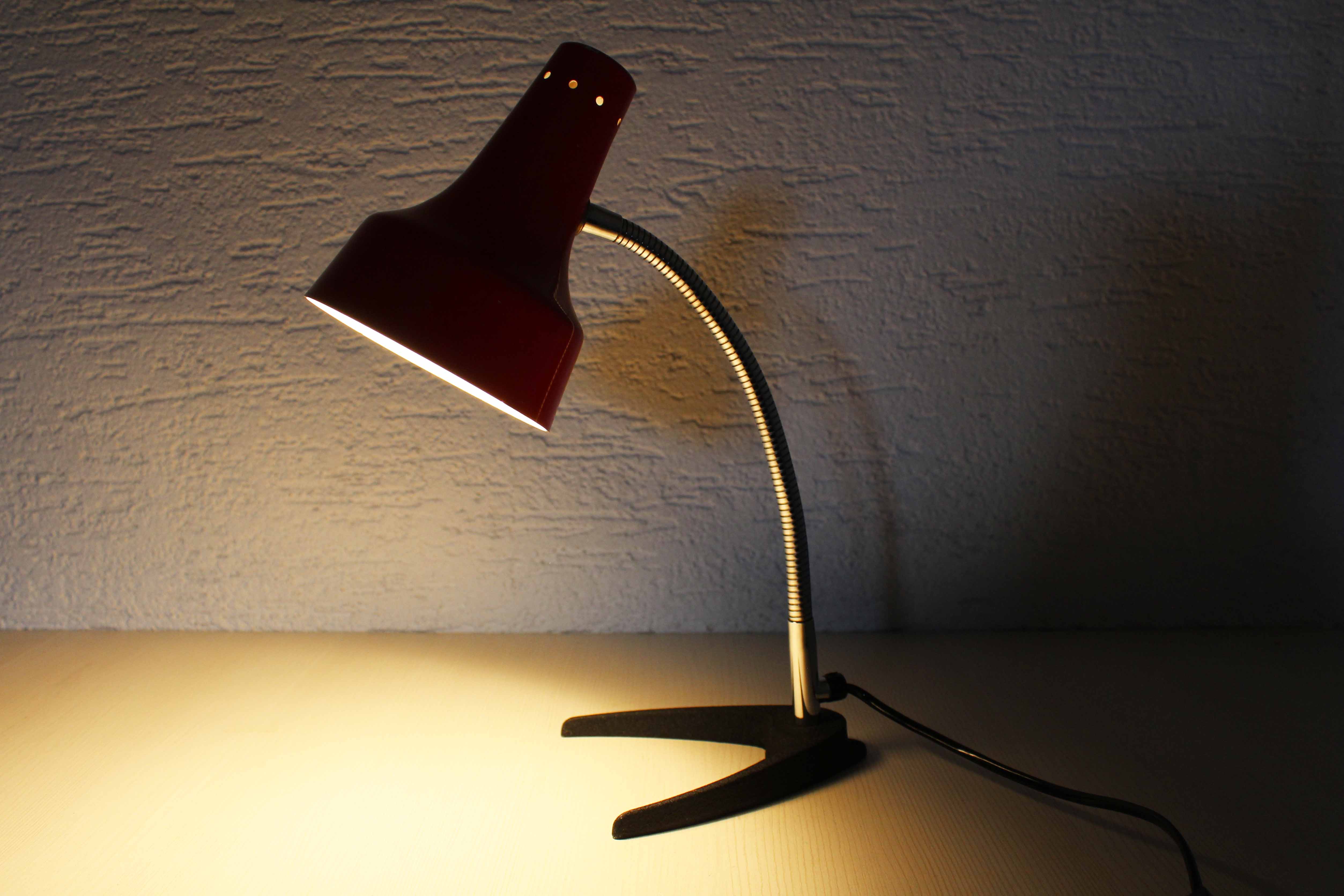 Vintage casserole lamp