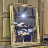 Miroir 19ème doré
