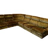 Vintage modular corner sofa, 1970s