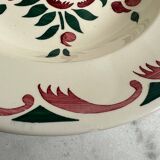 Set of 6 old soup plates from the French manufacturer LONGWY, Alsace model