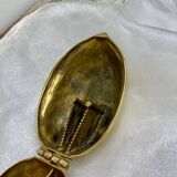 Walnut shaped brass nutcracker