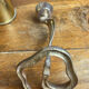Cobra candlestick in brass