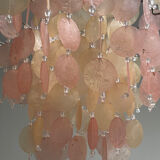 Mother-of-pearl tassel chandelier